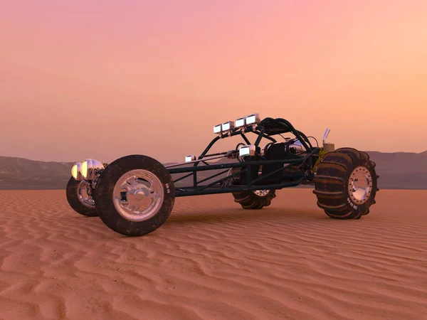 Rendering Sand Rail — 스톡 사진