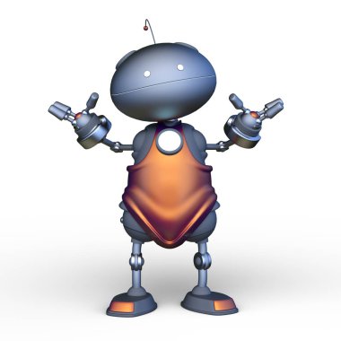 3d cg işleme robot