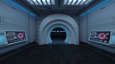 Uzay gemisinin 3D CG görüntülemesi. Bu görüntünün elementleri Nasa tarafından döşenmiştir.