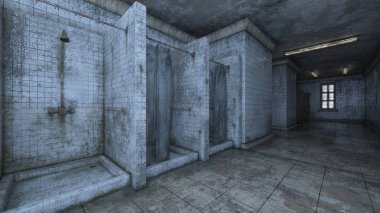 tuvalet 3D cg render