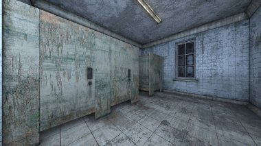 tuvalet 3D cg render