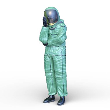 astronot 3D cg render