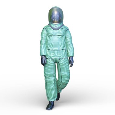 astronot 3D cg render