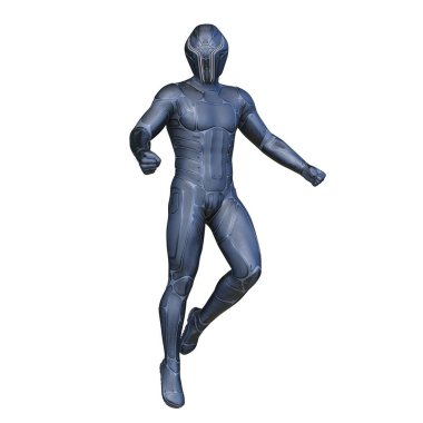 Siber adam 3D cg render