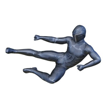 Siber adam 3D cg render