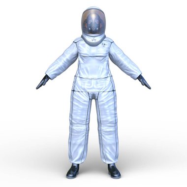 astronot 3D cg render