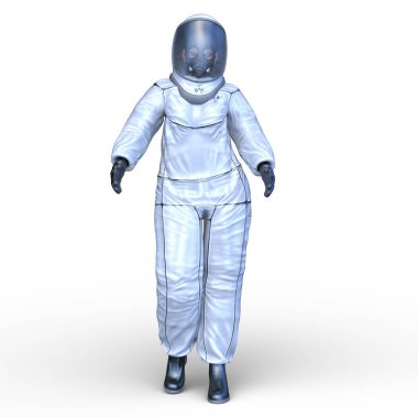 astronot 3D cg render
