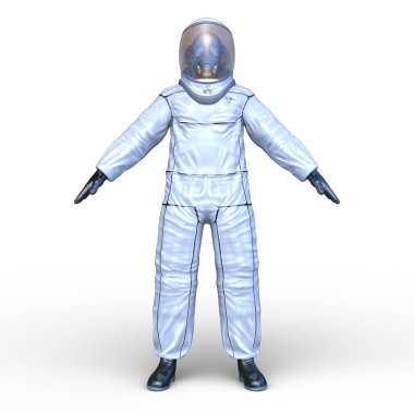 astronot 3D cg render
