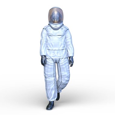 astronot 3D cg render