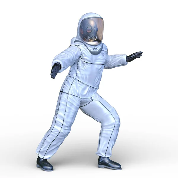 Rendering Astronaut — Stock Photo, Image