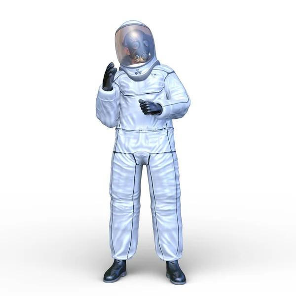 Rendering Astronaut — Stock Photo, Image