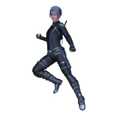 3D cg işleme kahraman