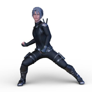 3D cg işleme kahraman