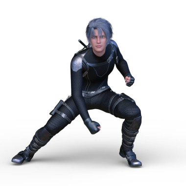 3D cg işleme kahraman