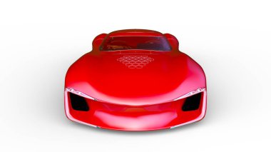 Spor araba 3d cg render