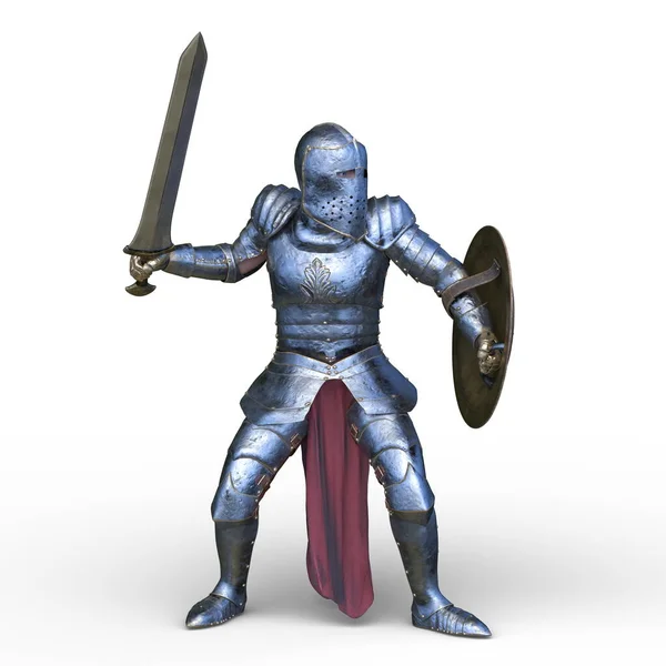 Rendering Warrior — Stock Photo, Image