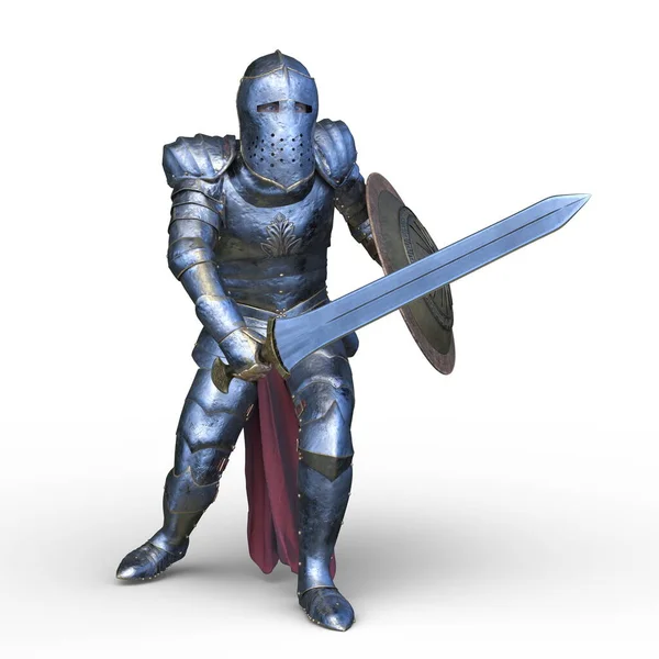 Rendering Warrior — Stock Photo, Image