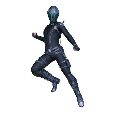 3D cg işleme kahraman