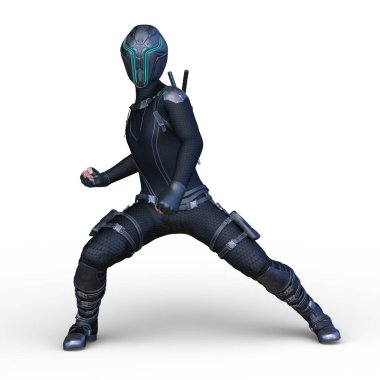 3D cg işleme kahraman