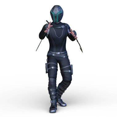 3D cg işleme kahraman