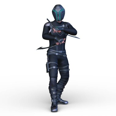 3D cg işleme kahraman