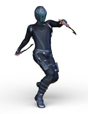 3D cg işleme kahraman