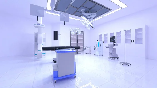 Rendering Medical Space — Stock Photo, Image