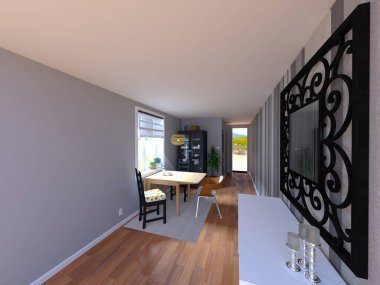 Evin içinde 3B görüntüleme