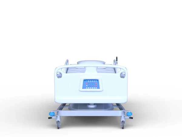 Rendering Medical Bed — Stock Photo, Image