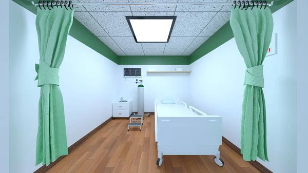 3D rendering of Medical space