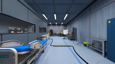 Gizli karargahın 3 boyutlu canlandırması