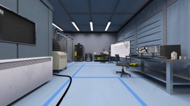 Gizli karargahın 3 boyutlu canlandırması