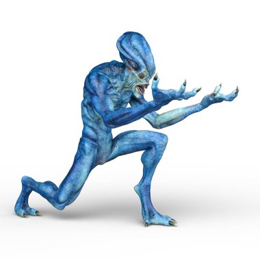 Uzaylının 3 boyutlu görüntülemesi