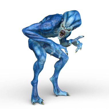 Uzaylının 3 boyutlu görüntülemesi