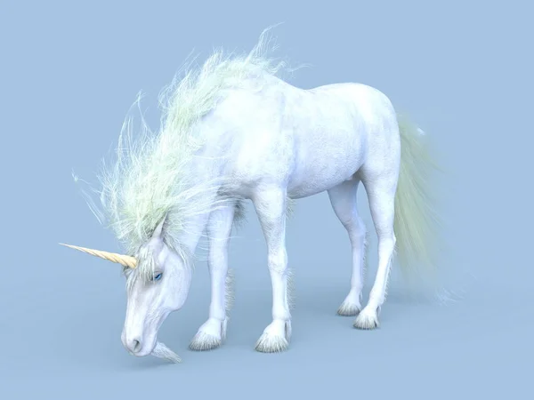 Unicorn Canlandırması — Stok fotoğraf