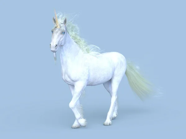 Weergave Van Unicorn — Stockfoto