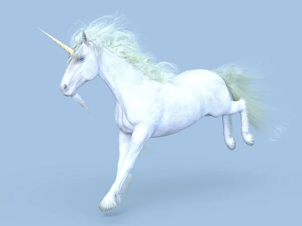 Weergave Van Unicorn — Stockfoto