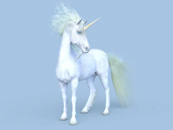 Рендеринг Unicorn — стокове фото
