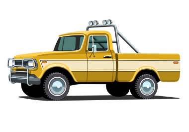 Pikap özel offroad kamyon