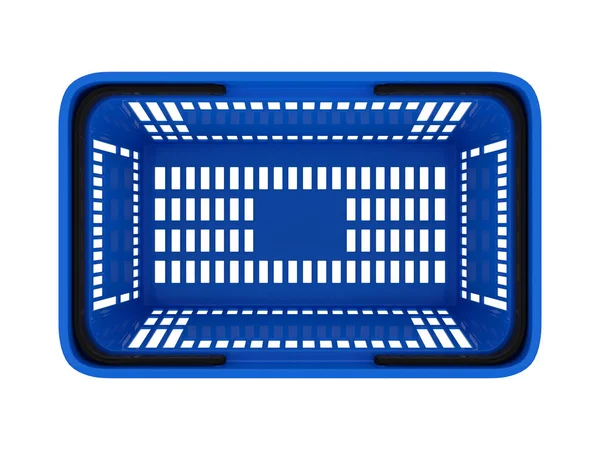 Plastic shopping basket