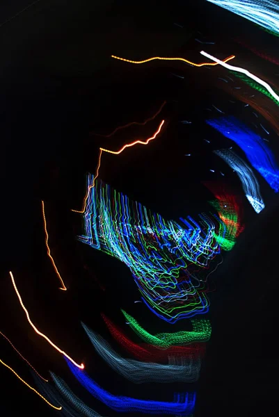 Gece Panorama. Bulanık arka plan. 