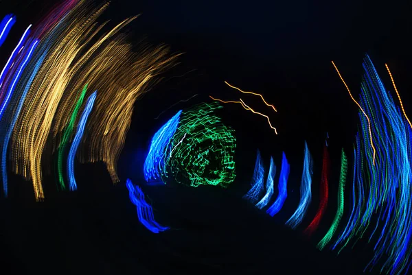 Gece Panorama. Bulanık arka plan. 