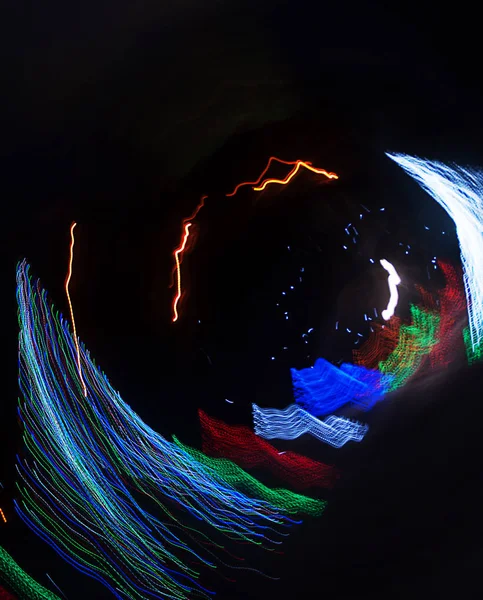 Gece Panorama. Bulanık arka plan. 