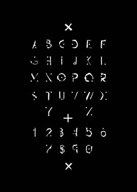  Latin alfabesi numaraları ile.