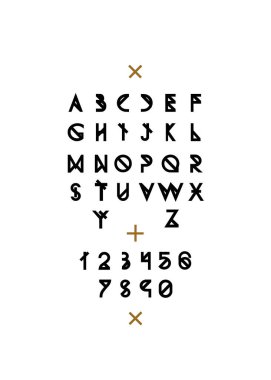  Latin alfabesi numaraları ile.