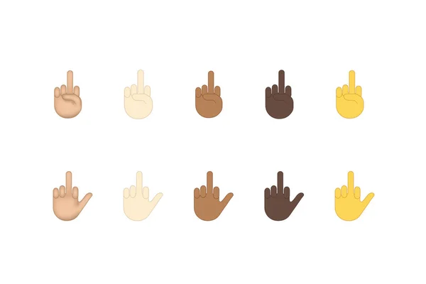 113 Middle Finger Emoticon Vector Images Middle Finger Emoticon Illustrations Depositphotos