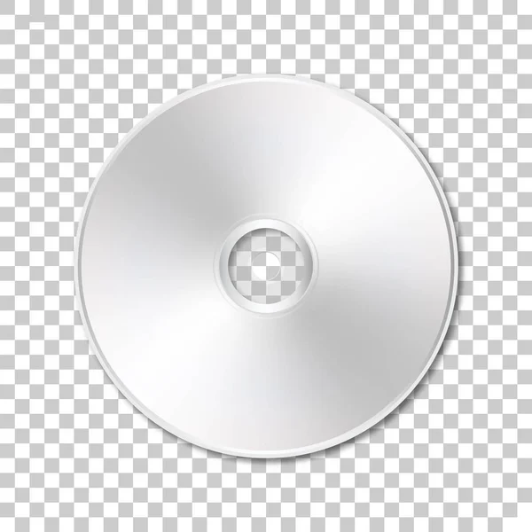 Isolerade cd skiva — Stock vektor