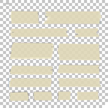 İzole bant parçaları 