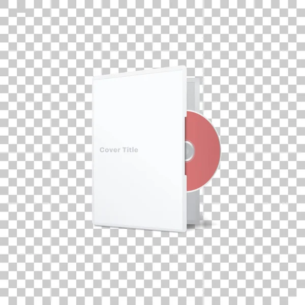 孤立的 cd 盘 — 图库矢量图片