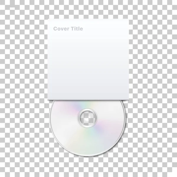 Disco cd aislado — Vector de stock